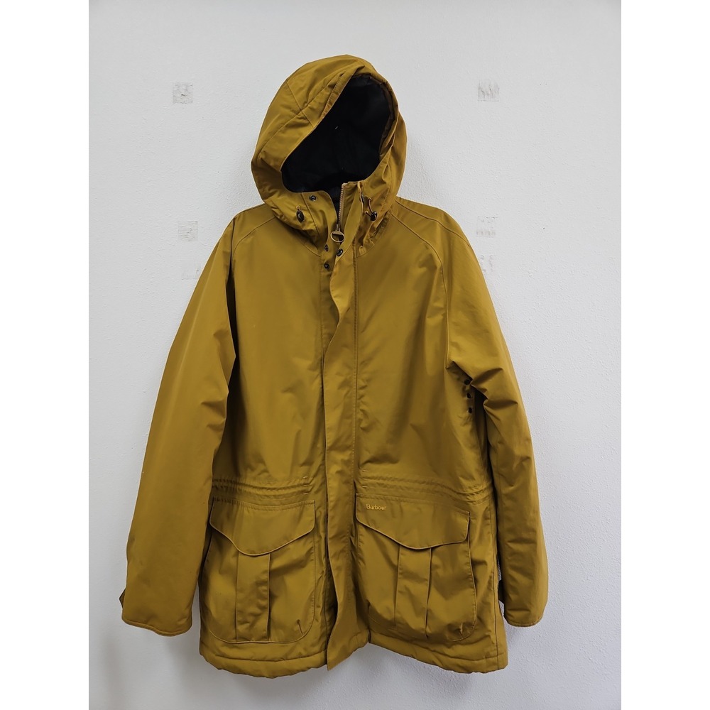 Barbour Rivington Jacket Hooded Rain  Windbreaker Outdoor Mens XL